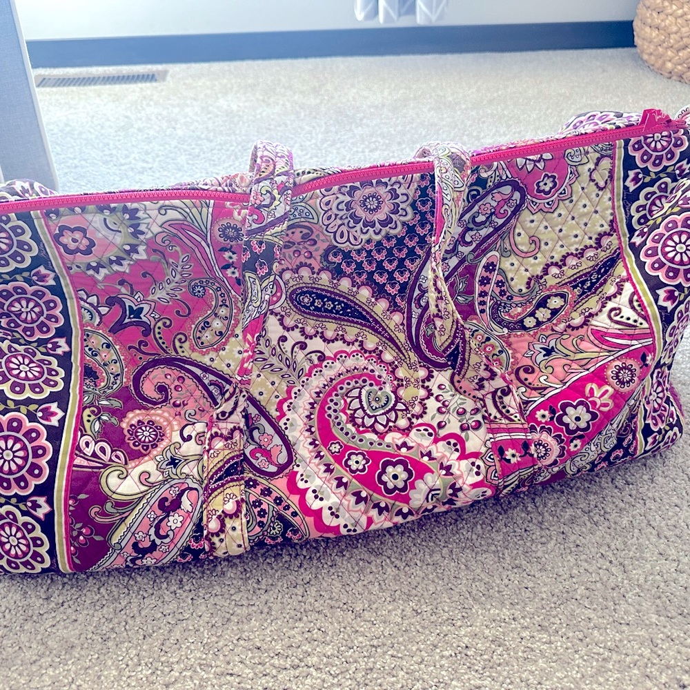 Vera Bradley XL travel duffel bag